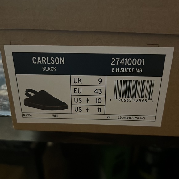 Carlson Suede Casual Slingback Mules - Picture 12 of 12